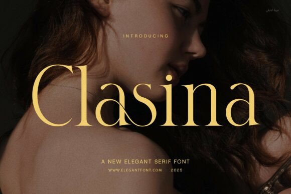 Discover Clasina: A Refined Serif Font for Modern Design