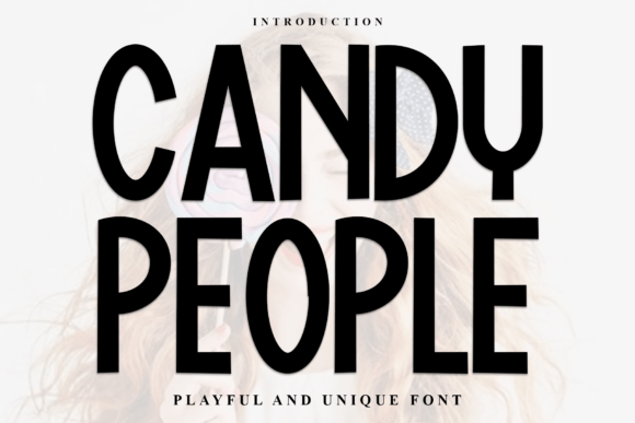 Discover the Charm of Candy People Font