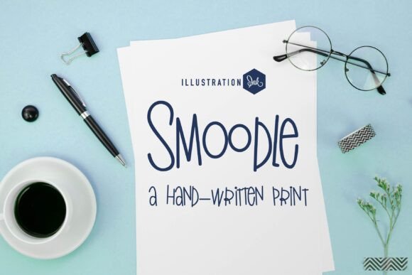 Discover the Charm of Smoodle: A Sweet and Friendly Font