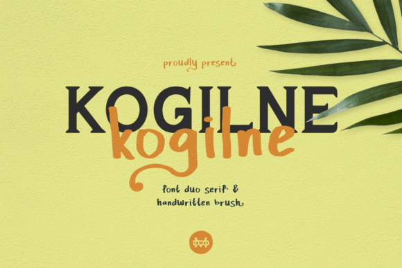 Discover the Elegance of Kogilne Duo for Editorial Design