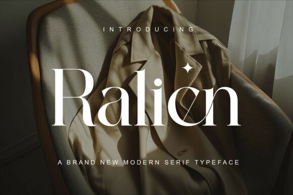 Elevate Your Campaigns with Ralien: A Modern Serif Font