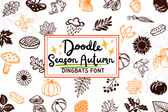 Enhance Your Brand with Doodle Season Autumn Font
