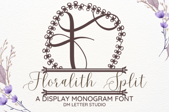Enhance Your Brand with Floralith Split Monogram