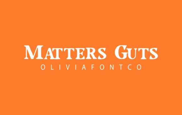 Enhance Your Web Design with Matters Guts Font