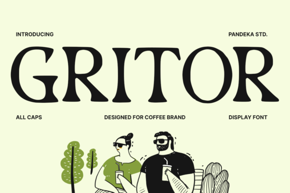 Gritor: The Handmade Serif Font for Eye-Catching Designs