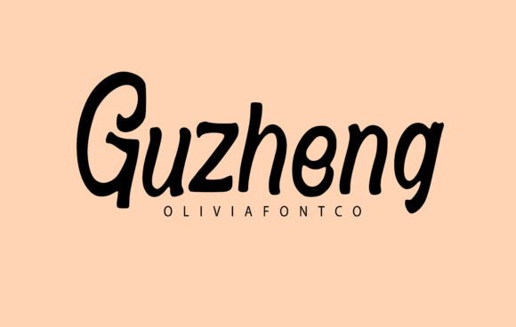 Guzheng: A Sweet and Friendly Handwritten Font for Web Design