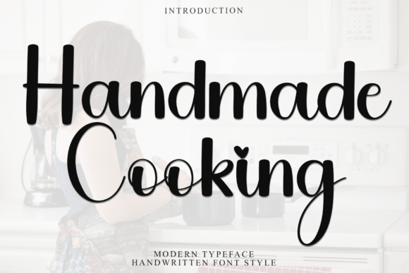 Handmade Cooking: A Versatile Font for Your Brand
