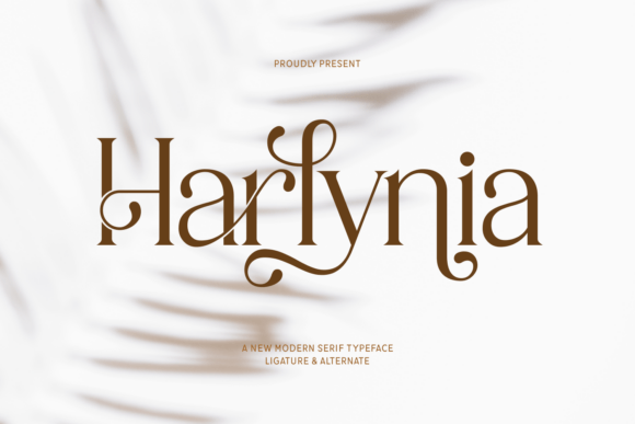 Harlynia: The Chic Serif Font for Modern Business Branding