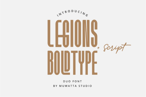 Legions Boldtype: A Striking Duo for Modern Web Design