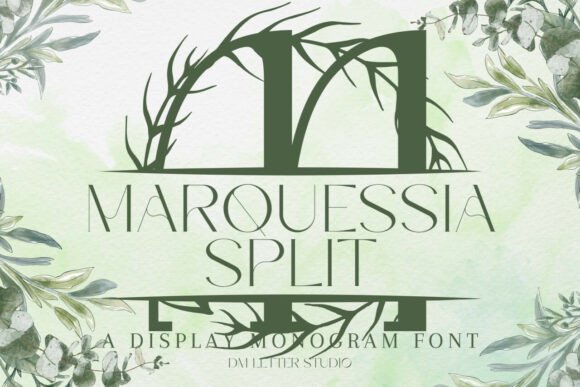 Marquessia Split Monogram: Elevate Your Brand with Classic Elegance