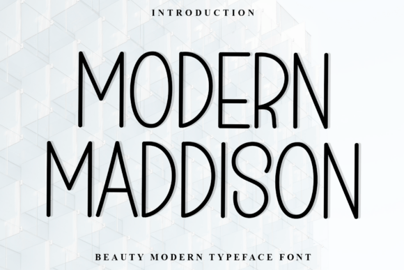 Modern Maddison: A Versatile Serif Font for Web Design