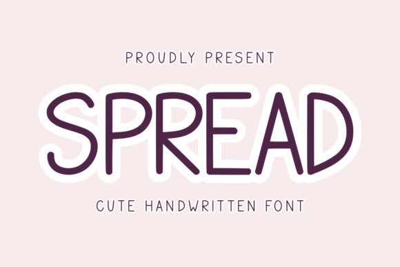 Spread: A Natural Handwritten Font for Professional Branding