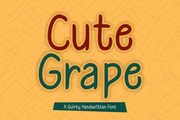 Transform Your Brand with Cute Grape Font